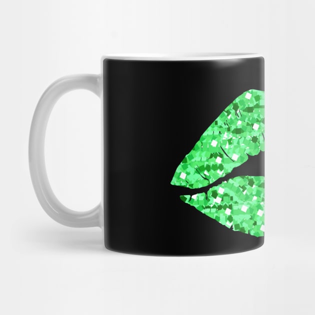 Irish Girl Kiss Saint Patricks Day Celebration by creative
